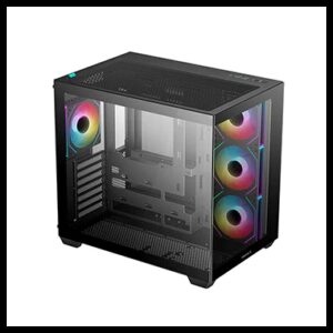 DEEPCOOL CASE MID TOWER CG530 4F 2*TG 4×120 PWM+ARGB FAN R-CG530-BKADA4-G-1
