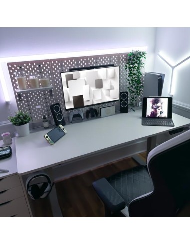 DEZCTOP DESK PANNELLI KIT 4 PEZZI PER SCRIVANIA 160 OAK AC-BFTDB4X-SW1 SNOW
