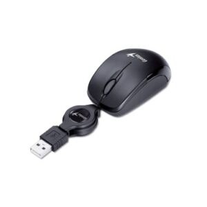 GENIUS MOUSE USB MICRO TRAVELER V2 FILO RETRATTILE BLACK