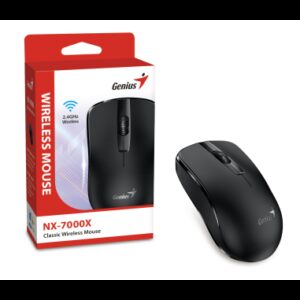 GENIUS MOUSE WIR. NX-7000X BLACK (batteria 1xAA)