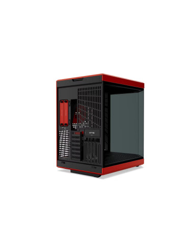 HYTE CASE MID TOWER DC Y70 BLK/RD 4xSLOTS GPU 3*TG CS-HYTE-Y70-BR - immagine 2