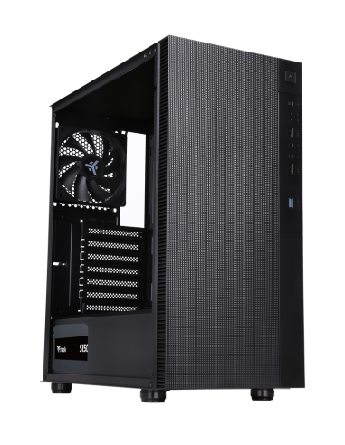 ITEK CASE MIDDLE TOWER SYLENT 03NP PSU 500W ATX 2xUSB3 3x12cm FAN FONOASSOR