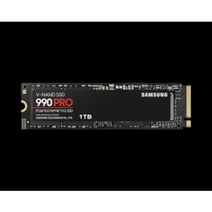 SAMSUNG SSD 990 PRO 1TB MZ-V9P1T0BW PCIe 4×4 NVME R/W 7450/6900 (SIAE)