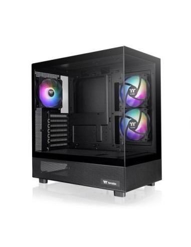 THERMALTAKE CASE M.TOWER VIEW 270 PLUS 2*TG BLACK 3*120mm ARGB Hydraulic - immagine 2