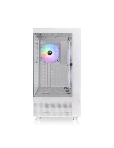 THERMALTAKE CASE M.TOWER VIEW 270 PLUS TG ARGB SNOW 3*120mm WHITE ARGB Hyd
