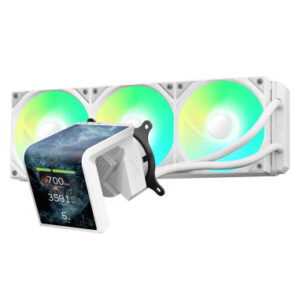 TRYX RAFF LIQUIDO PANORAMA SE ARGB 360 3D-AMOLED DISPLAY 360mm WHITE