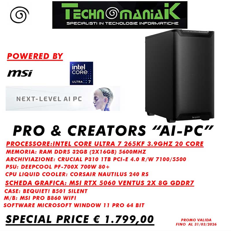 Pro & Creators "AI PC" - immagine 2