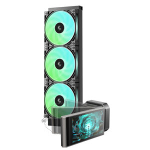 DEEPCOOL RAFF. LIQUIDO LT360 VISION ARGB LCD 4.5”