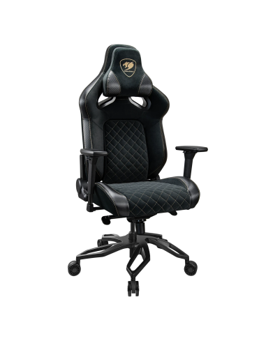COUGAR SEDIA GAMING TITAN PRO V2 GOLD F ERGONOMICO SUPP LOMBARE FORMATO XL - immagine 4