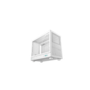 DEEPCOOL CASE MICRO ATX CH160 PLUS WH WHITE ultraportabile & alto flusso d’