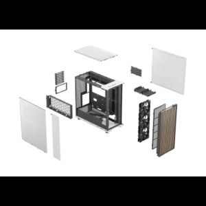 FRACTAL CASE TOWER NORTH XL CHALK WHITE