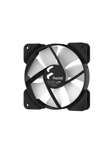 FRACTAL VENTOLA CASE ASPECT 12 RGB PWM BLACK FRAME - immagine 2