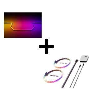 HYTE BUNDLE LED LN70B nero + LS30B2NP 2 pack