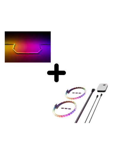 HYTE BUNDLE LED LN70B nero + LS30B2NP 2 pack