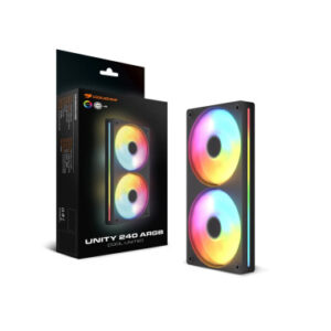 COUGAR VENTOLE CASE UNITY 240-FB ARGB PWM  BLACK