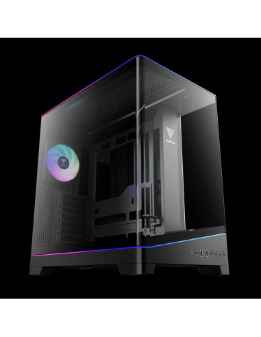 GAMDIAS CASE MID TOWER ATLAS P6 CG 3TG 4x120mm NOTUS M1 ARGB