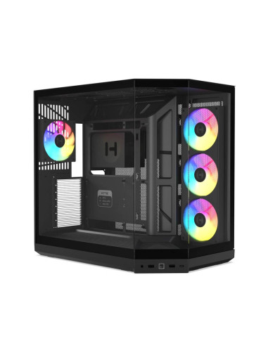 HYTE CASE MID TOWER DC Y50 BLK 4x ARGB VENTOLE