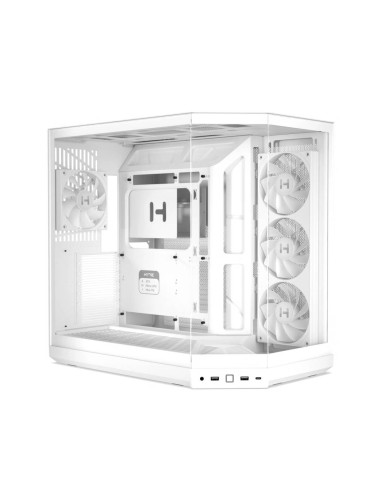 HYTE CASE MID TOWER DC Y50 WHT/WHT 4x ARGB VENTOLE