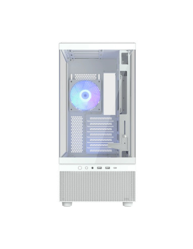 COUGAR CASE MID TOWER CFV 220 BIANCO 220TG 1+2x120 ARGB PWM - immagine 2
