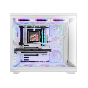 MARSGAMING CASE MID TOWER MC-REVMAX WHITE 11.8” IPS TG 4xRGB REV
