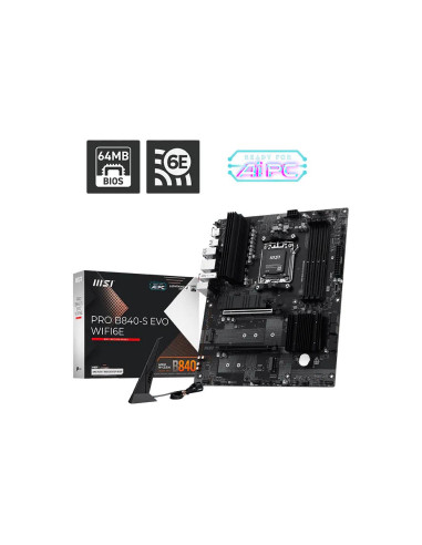 MB MSI PRO B840-S EVO WIFI6E AM5