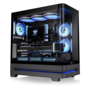 THERMALTAKE CASE M.TOWER ARCUS 290 NERO TG CURVED 3X120 INFINITY ARGB